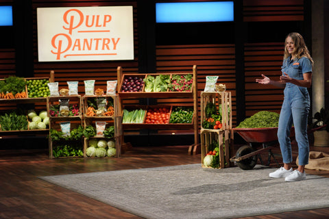 Pulp Pantry sustainable upcycled Pulp Chips appear on ABC's Shark Tank May 6 2022 Season 13 Episode 23