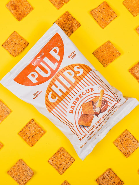 Spicy Barbecue - Pulp Pantry Corn Free, Grain Free, Gluten Free, Vegan Veggie Chips Healthy Tortilla Chips