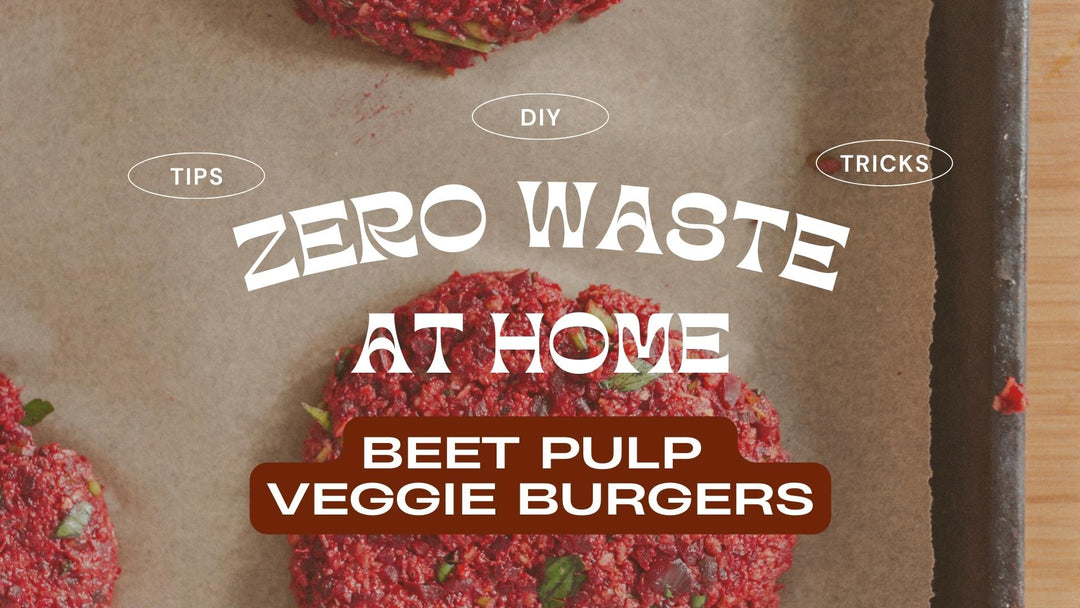 summer zero waste bbq: beet pulp burgers ! – Trashy Chips