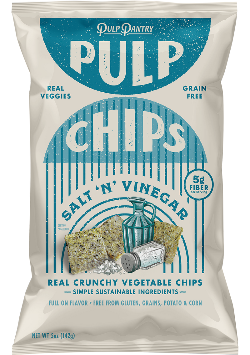 Salt n' Vinegar Pulp Chips