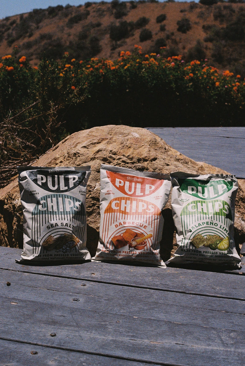 Pulp Chips Pulp Pantry Corn Free, Grain Free, Gluten Free, Vegan Veggie Chips Healthy Tortilla Chips